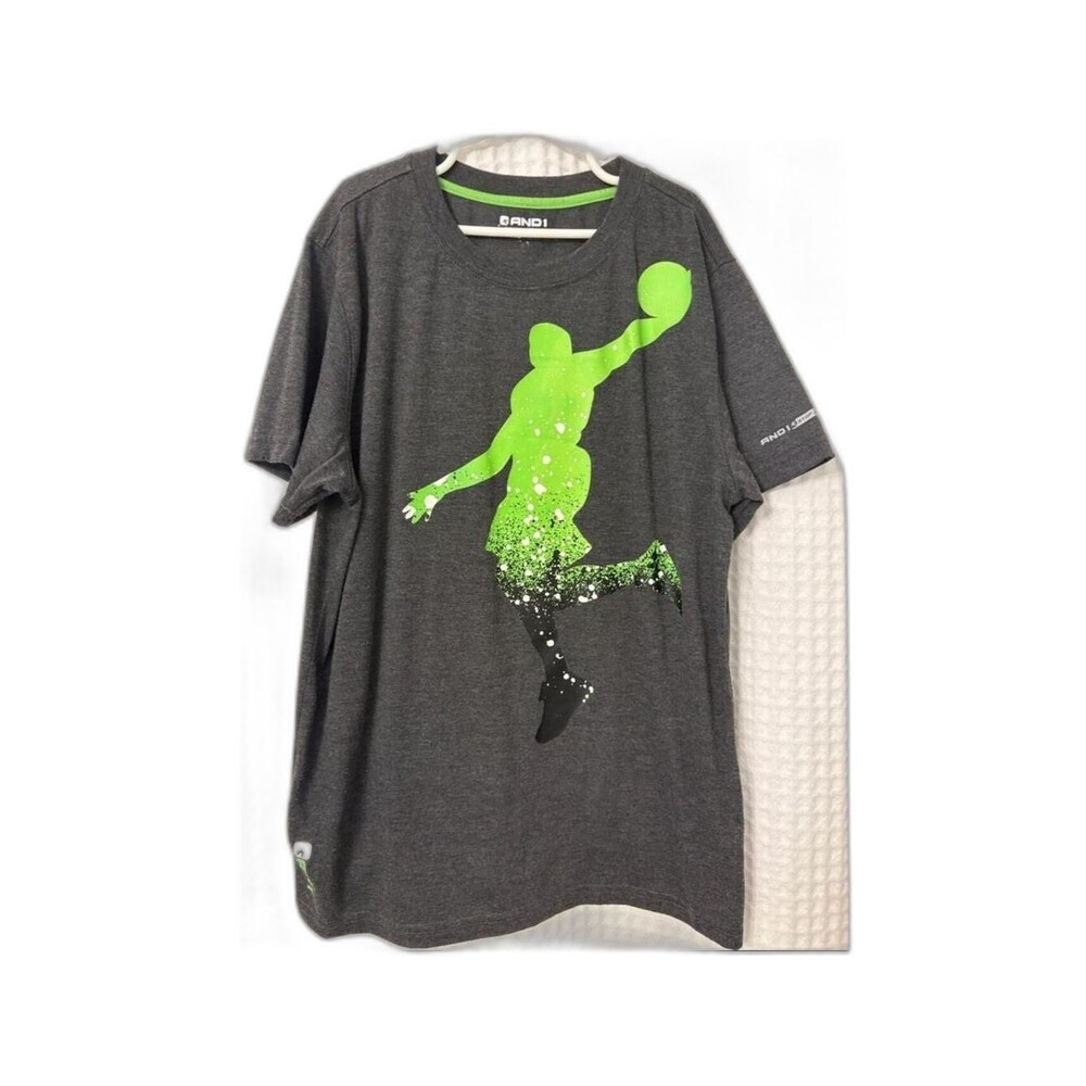 AND1 Kid's basketball Tshirt Size XL